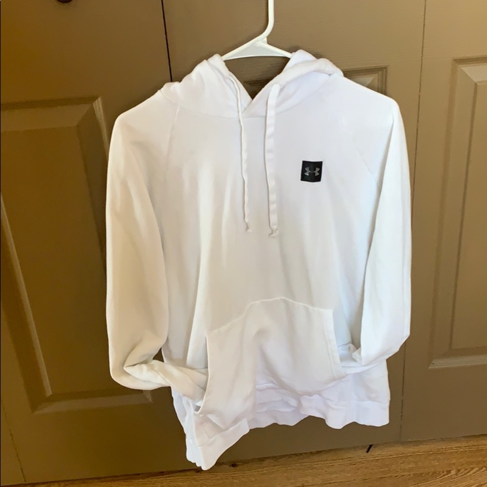 Under amour white hoodie